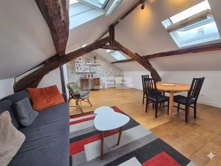 studio coup de cœur sous les toits – centre-ville de montmorency (95)