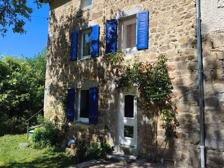 maison 4 ch  125 m² avec 1 6 ha de forêt et grange – auzelles