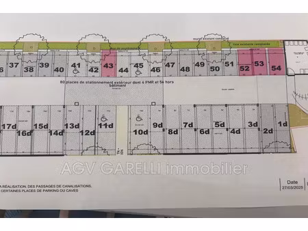 vente parking à serpaize (38200)  5 000 €