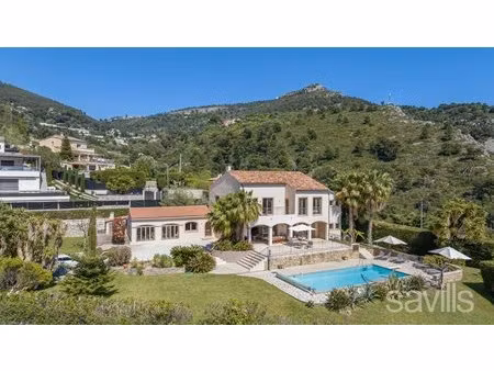 villa rénovée d’exception avec vue mer aux portes de monaco