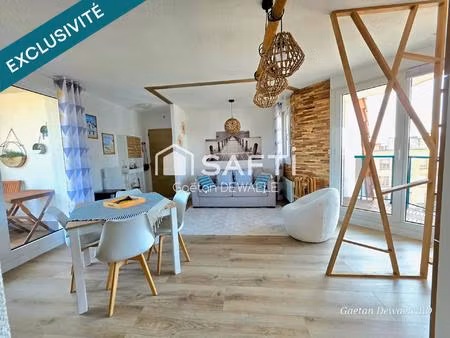 appartement t2 avec balcon et ascenseur