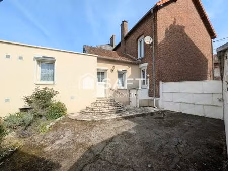 maison avec garage  jardin et grenier aménageable