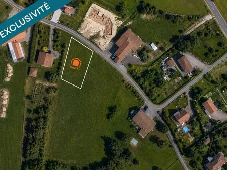 terrain à bâtir de 1246 m²