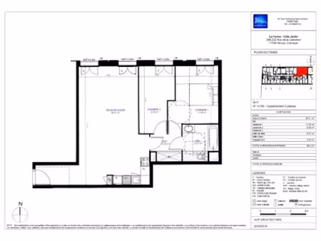 location appartement 3 pièces 67 m² à moissy-cramayel (77550)  1 162 €