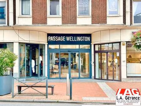 waterloo - espace com. passage wellington à louer