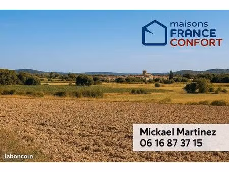 terrain 550 m² campagnan