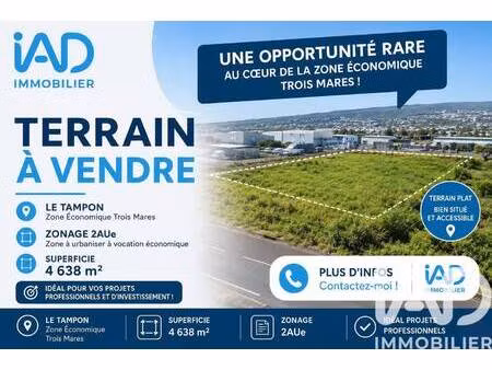 terrain constructible à vendre