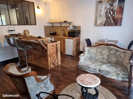 apppartement t2 (1 chambre) meublee & tout equipe - résidence privée & calme – centre vill