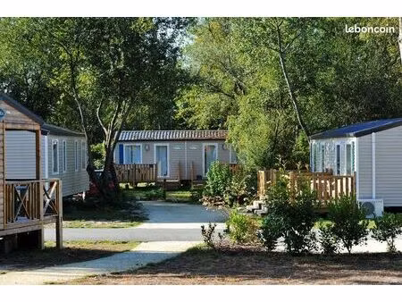 location mobil-home 2 à 10 mois au camping yelloh village bordeaux lac