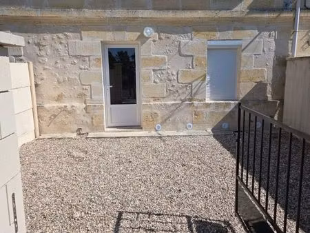 maison 40m2 et cour 45m2