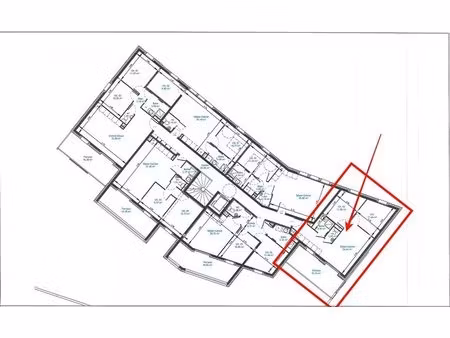 en vente appartement 55 m² – 235 000 € |ottange