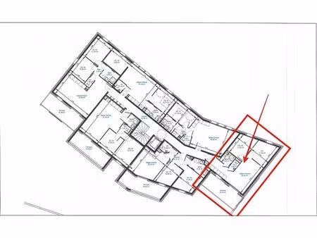 en vente appartement 55 m² – 235 000 € |ottange