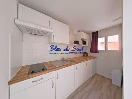 appartement 3 pièces situé dans une résidence avec piscine