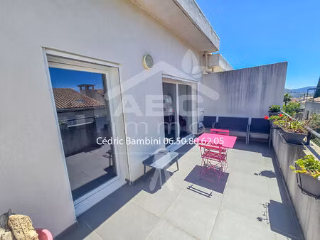 exclusivité : rare appartement t3 duplex de 86 m² avec deux terrasses