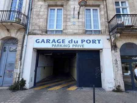 parking privé couvert - bordeaux chartrons