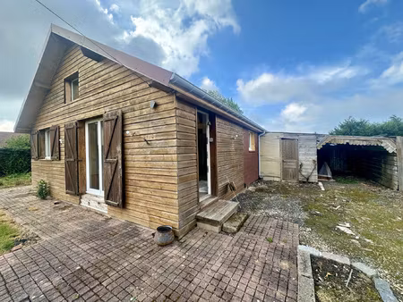 chalet en bois de 100 m2 à smermesnil