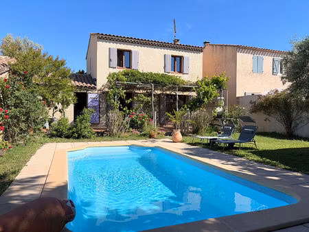 a vendre exclusivite 84120 pertuis maison type 4 pieces d'environ 88m² avec jardin  garage