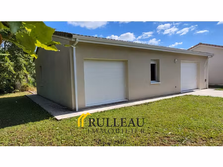 maison plain-pied récente 3 chambres avec jardin dpe a/a
