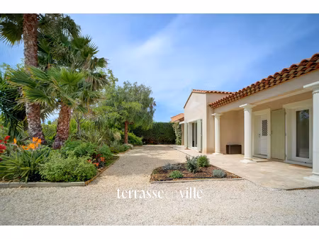 saint cyr sur mer - villa plain pied t4 123m2 - dependance -