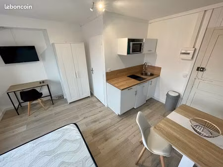 2 studios meublés tout inclus – anzin / valenciennes
