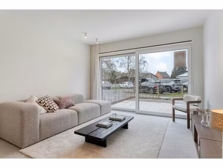 gelijkvloers nieuwbouwappartement te koop in desselgem