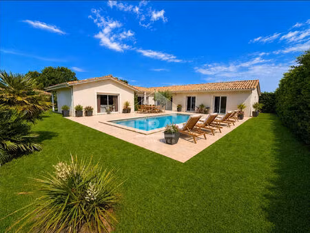superbe maison neuve de 5 pièces à vendre à gujan-mestras avec piscine et garage