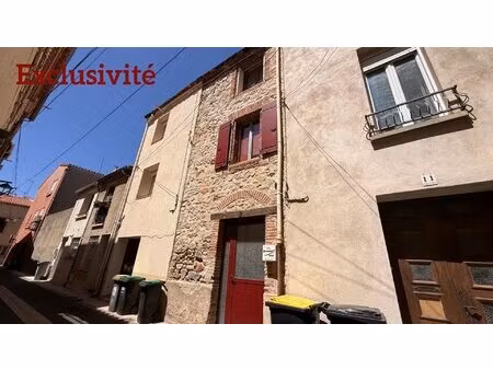 à vendre maison de village 2 faces