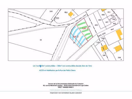 prouvais - terrain à bâtir - 730m²