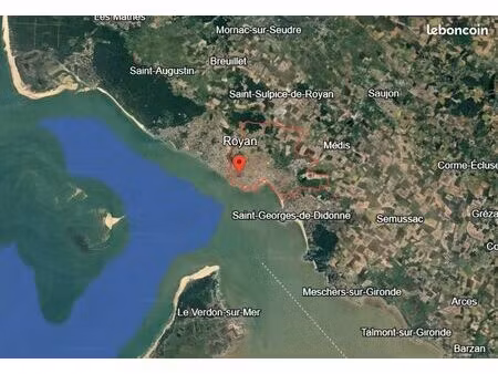 terrain 720 m² royan