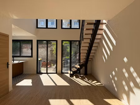 villemomble-loft familial avec jardin privatif-esprit maison ? prestations contemporaines