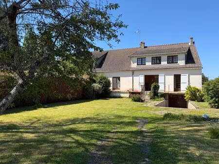 maison sur sous sol avec jardin