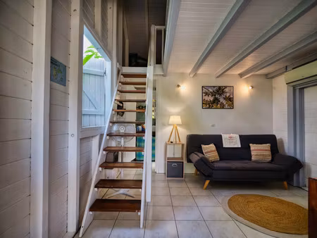 studio en mezzanine avec piscine