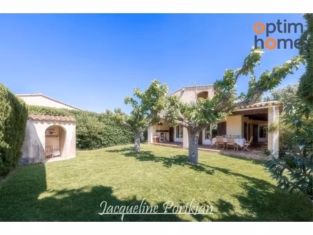 gardanne secteur galine -picon : villa traditionnelle 5 pièces et double garage sur 780m2 