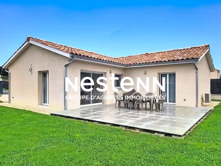 rare à la vente : villa récente de plain-pied - 111 m² -