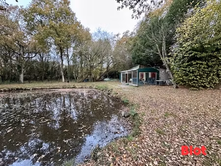 rare – terrain de loisirs avec étangs et chalet – 8 950 m² – boisgervilly  proche montauba