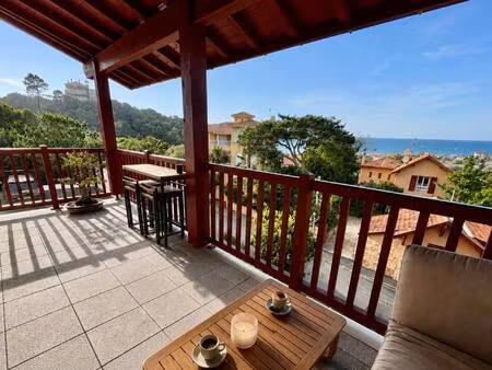appartement d'exception avec vue panoramique à ilbaritz