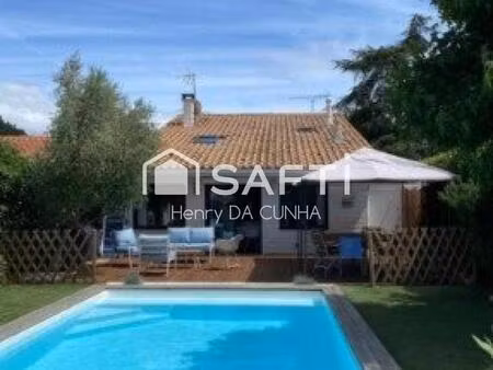 maison coup de cœur avec piscine à gujan-mestras
