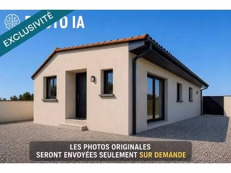 st-nazaire  maison de 2022  3 faces  t4 plain pied  garage