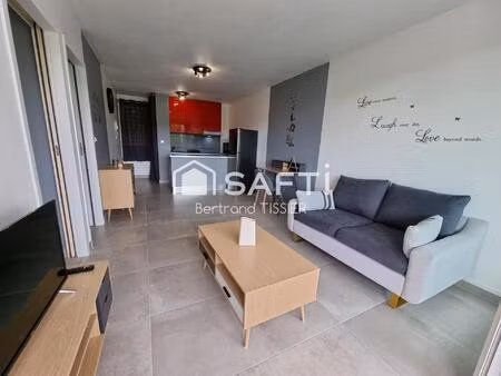 à louer – superbe appartement t2 meublé et rénové