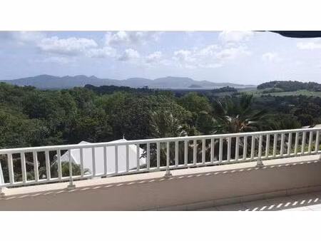 ducos – appartement t4 en rdc avec grande terrasse et vue mer