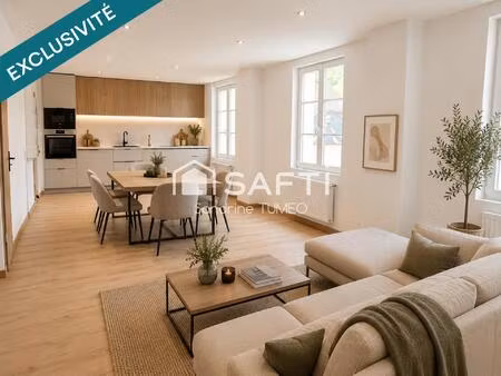 exceptionnel à salins-les-bains – appartement avec ascenseur à deux pas des thermes