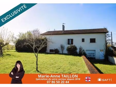 maison avec sous-sol complet sur une parcelle de 2 700 m² - fort potentiel