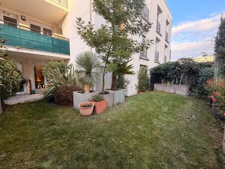 appartement vendu loué avec jardin et parking