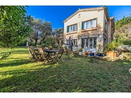 le rouret  villa 110m² avec studio & piscine  terrain 2288m²