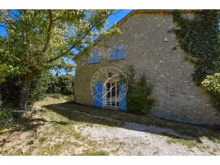 a vendre flayosc - mas en pierre à pied au village avec piscine