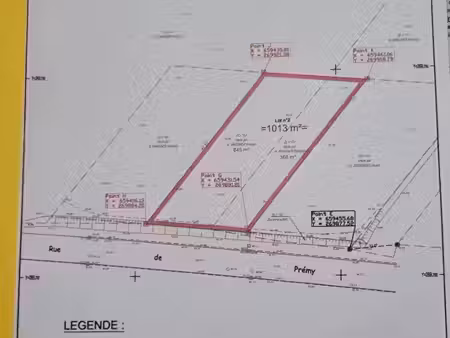 terrain à vendre - marcoing (59) - 61 700€