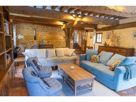 manoir alliant le caractère de l'ancien et le confort contemporain