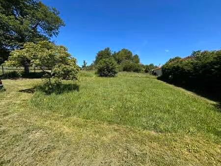 vente terrain 1724 m² la saunière (23000)