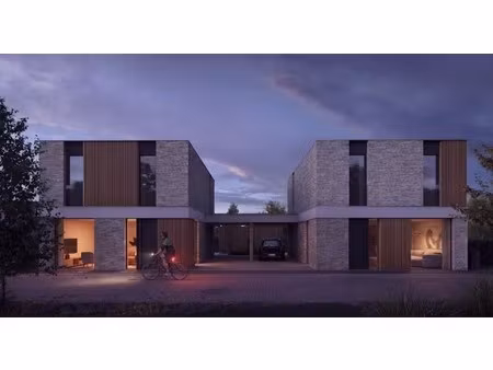 moderne nieuwbouwwoning in groene wijk te ertvelde!