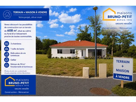vente maison neuve 4 pièces 90 m² à soumoulou (64420)  231 320 €